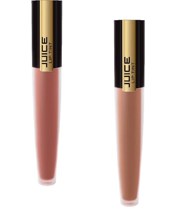 Juice CHERRYJUBILEE,BROWN_WATERPROOF Liquid Lipstick M-70, M-71 Nude Pack of 2 8 mL