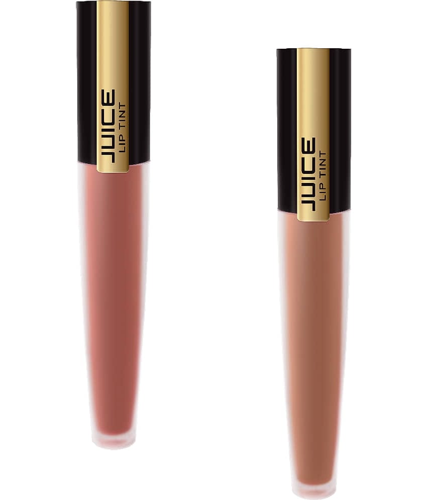 Juice CHERRYJUBILEE,BROWN_WATERPROOF Liquid Lipstick M-70, M-71 Nude Pack of 2 8 mL