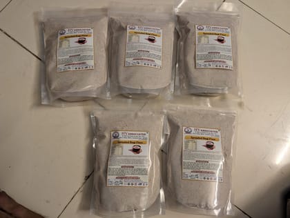 Hv Associates Sprouted Ragi Flour (1 Kg) | Calcium-Rich Nachni Atta Family Pack | 100% Natural Gluten-Free Superfood | Ideal For Daily Rotis, Malt & Porridge Hv Associates Sprouted Ragi Flour (1 Kg) | Calcium-Rich Nachni Atta Family Pack | 100% Natural Gluten-Free Superfood | Ideal For Daily Rotis, Malt & Porridge