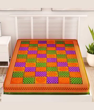 Uniqchoice 100% Cotton Single Bedsheet ( Green )