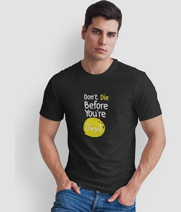 The Twenty Eight Pack of 1 Cotton Regular Fit Men's T-Shirt ( Black )