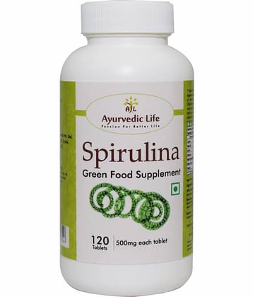 Ayurvedic Life Spirulina Tablet 120 No.S Pack of 1