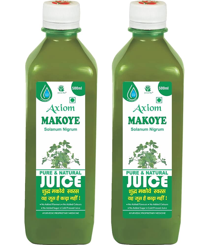 Axiom Makoye Juice 500ml (Pack of 2) | 100% Natural WHO-GLP,GMP,ISO Certified Product