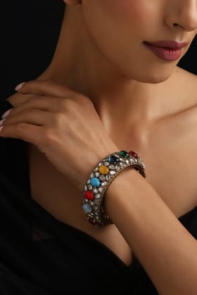 Rishika Multicolour Polki Kada-Polki