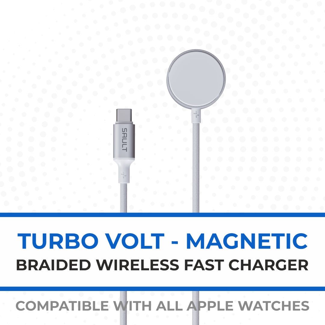 SAULT POWER CHARGING - TURBO VOLT MAGNETIC WIRELESS CHARGER