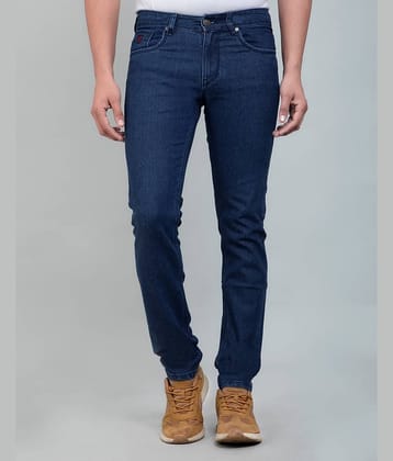 HJ 53 - Blue Denim Slim Fit Men's Jeans ( Pack of 1 )