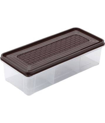 Analog kitchenware - Spice/Pickle/Dal PET Brown Spice Container ( Set of 1 )