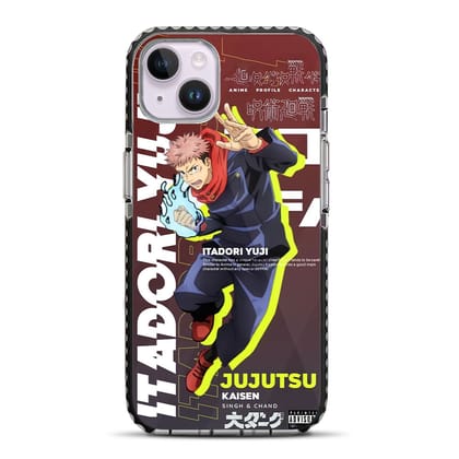 Itadori Yuji Jujutsu Kaisen JJK Anime iPhone 14 Plus Stride Phone Case-Stride