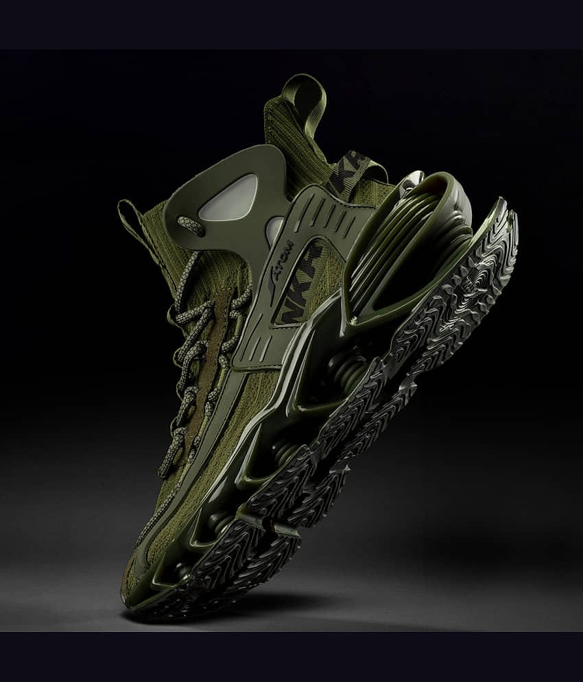 ATOM Alpha Predator Olive Men's Sneakers