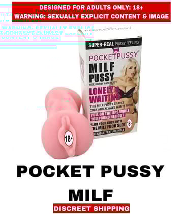 MALE ADULT SEX TOYS REAL POCKET PUSSY MILF MASTURBATOR For Men