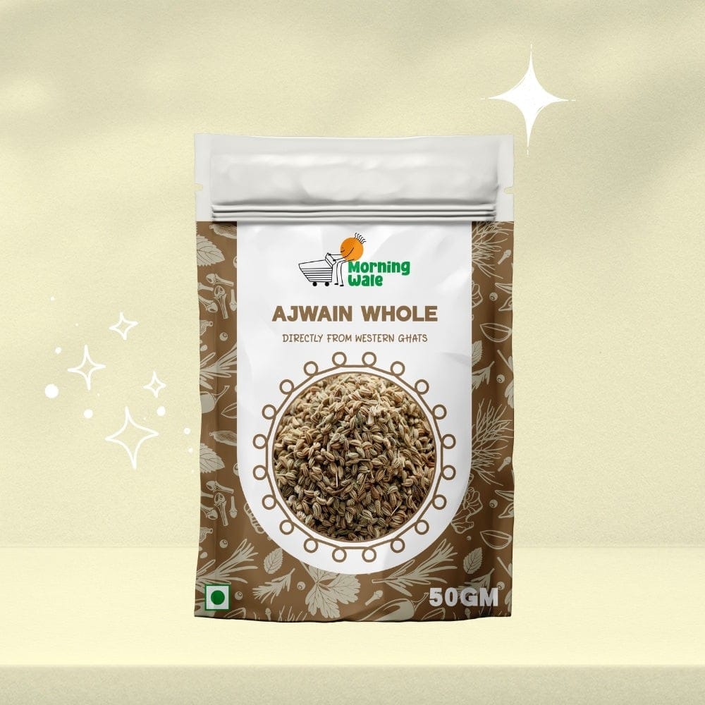 Morning Wale Whole Ajwain Seeds (90g) | Premium Western Ghats Origin | Digestive Aid & Spice