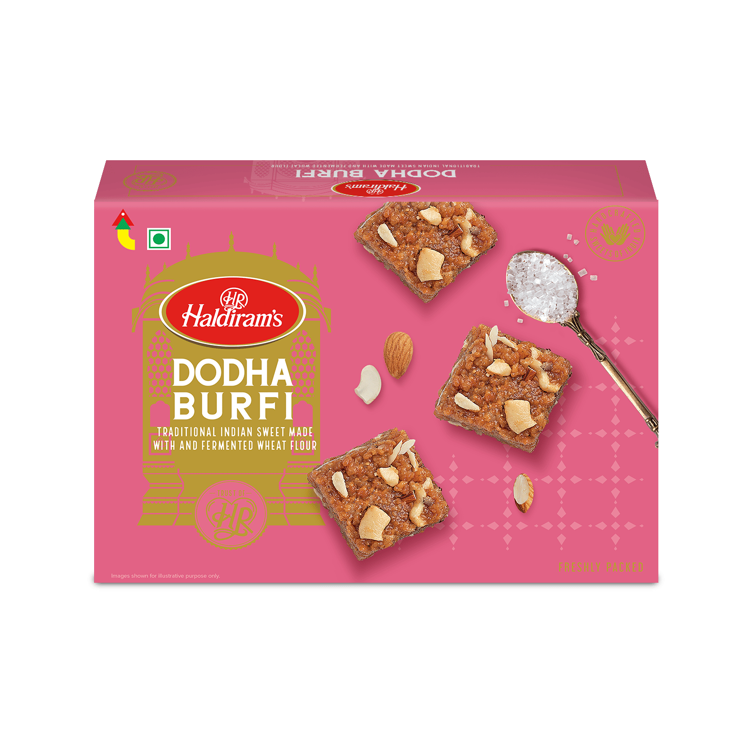 Haldiram's Doda Burfi - 350 Gm - Pack of 2