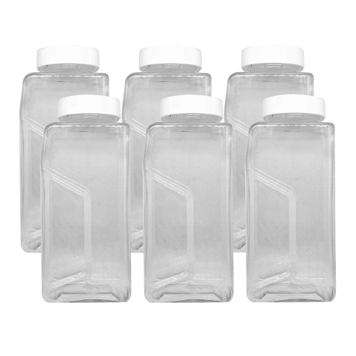 Puramio 750 ml Pet Jar With Spice Cap - (Pack of 6)