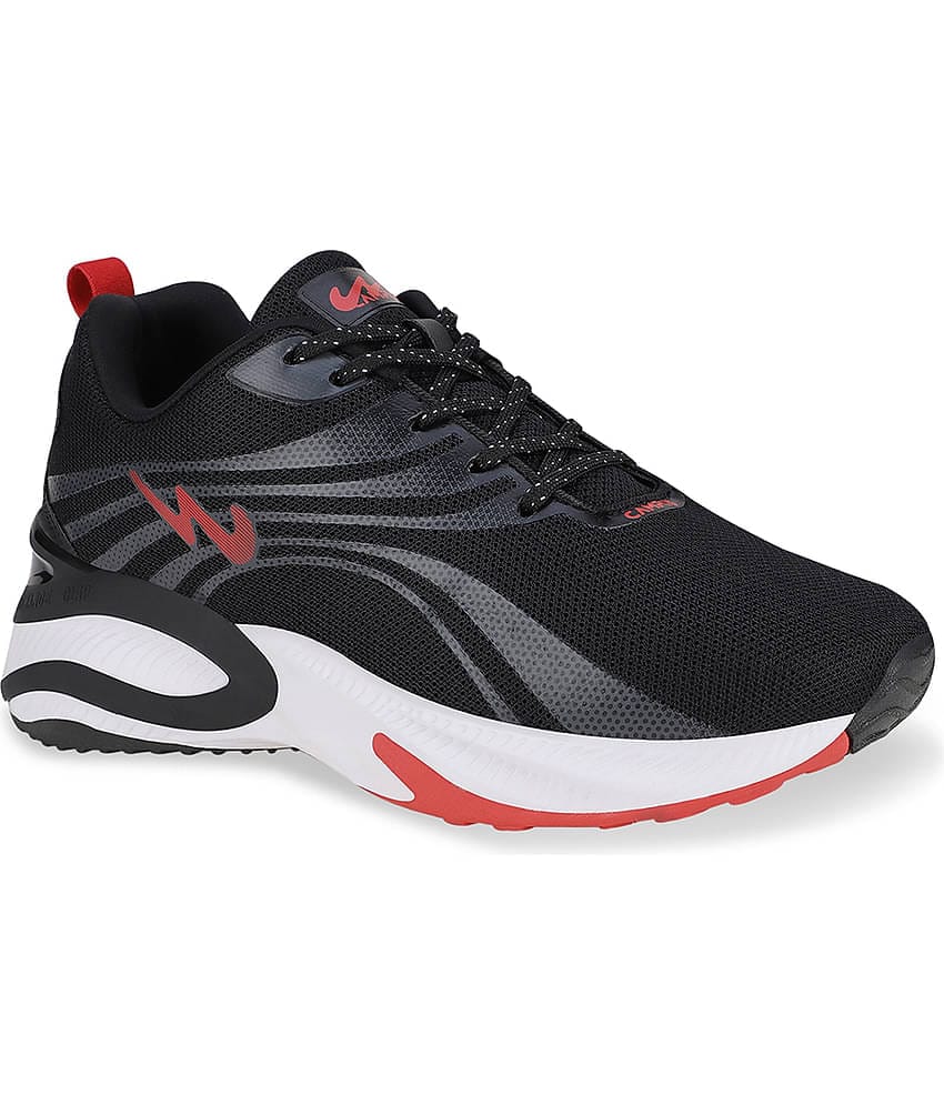 Campus CAMP-GLOVE Black Men's Sports Running Shoes