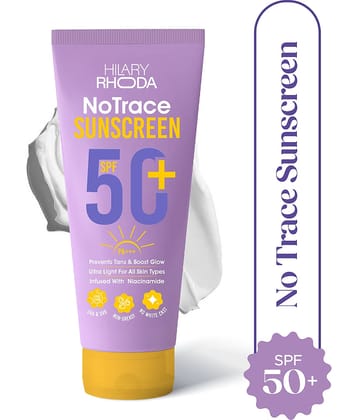 Hilary Rhoda SPF 50 Sunscreen Cream For All Skin Type ( Pack of 1 )