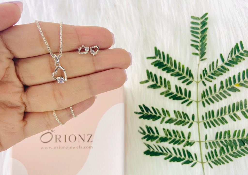 Connecting Heart Jewellery Set