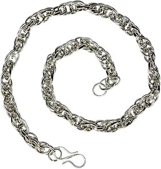 REAL SEED 16 Inch Long Original Silver Plated Chain - Guaranteed Silver Polish