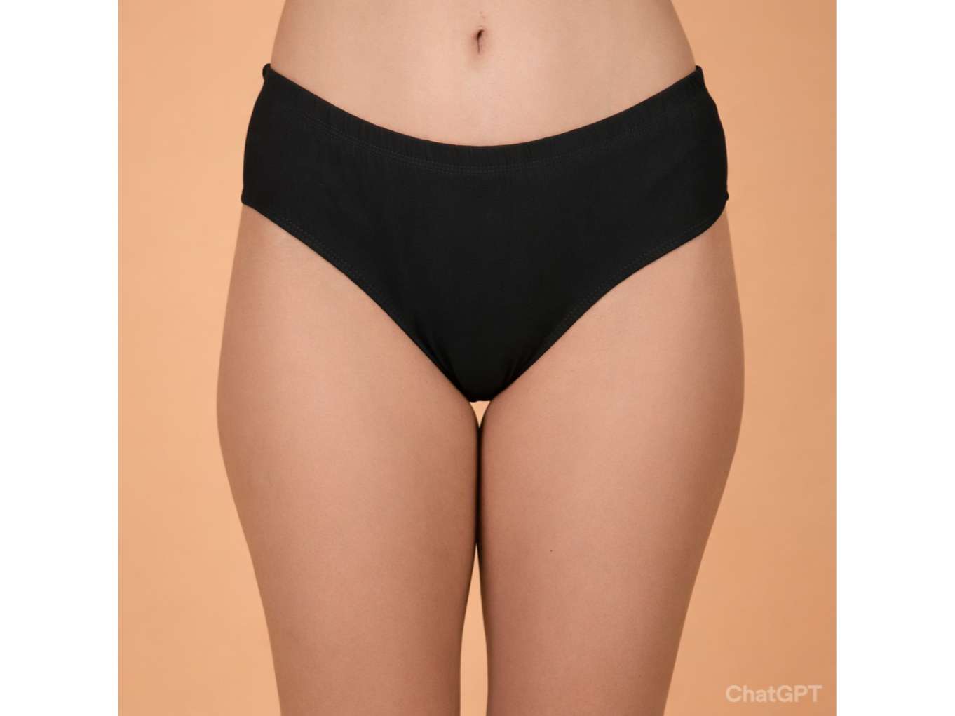 Stud & Gracy Soft setin concealed elsastic Panty Black - S - 30