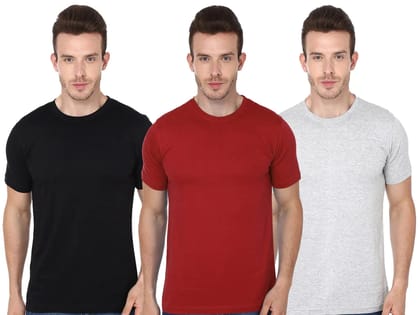 Black Red Grey - Sukhiaatma Unisex Basic Combo-XS-36