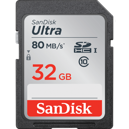 SANDISK CAMERA CARD 32 GB(80 MBPS)