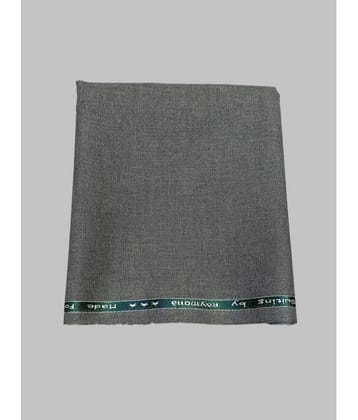 Raymond - Grey Polyester Blend Men's Unstitched Pant Piece ( Pack of 1 )