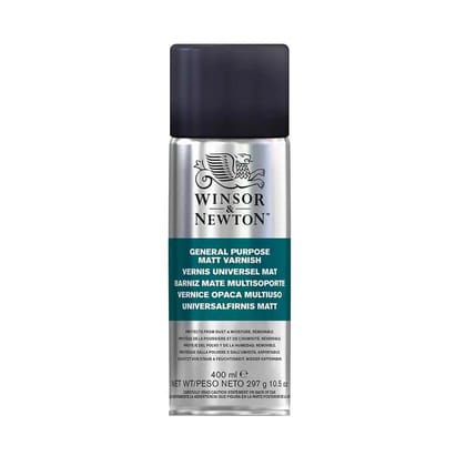 Winsor & Newton General Purpose Matt Varnish Spray 400Ml