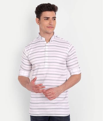 Vida Loca - Coffee Cotton Slim Fit Men's Casual Shirt ( Pack of 1 )