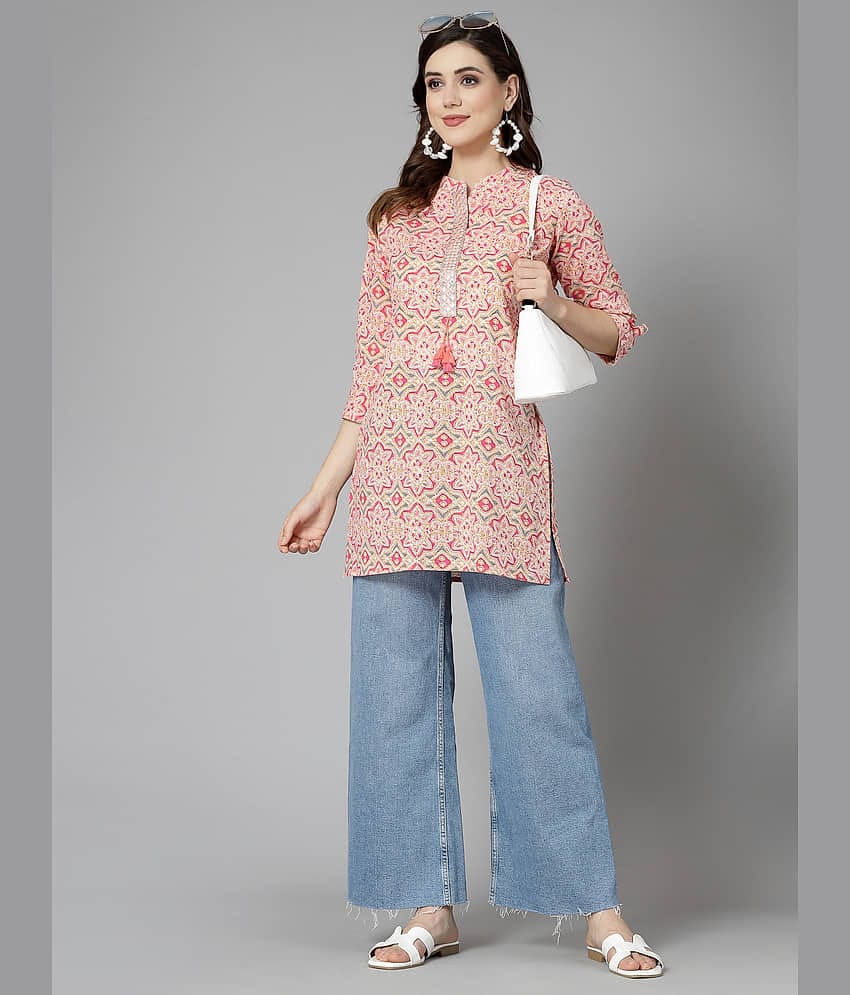 Cotton Short Kurti For Women (Pack of 1)