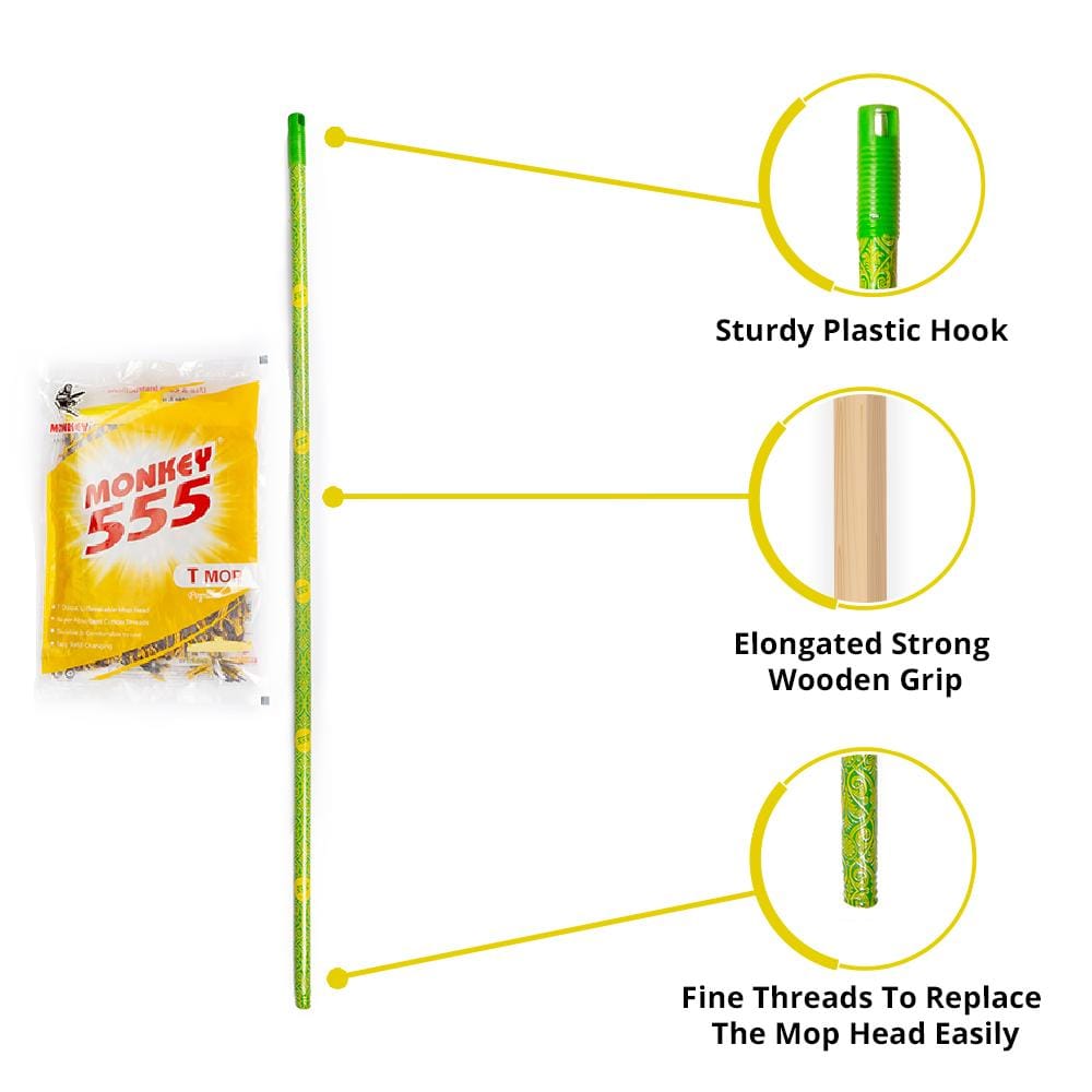 Monkey 555 Premium T Mop Super Bright