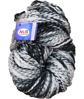 Knitting Yarn Sumo Knitting Yarn Thick Chunky Wool, Extra Soft Thick Grey  200 gm  Best Used with Knitting Needles, Crochet Needles Wool Yarn for Knitting.