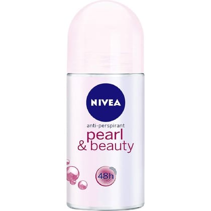 Nivea Pearl & Beauty Deodorant Roll-On, 25 ml