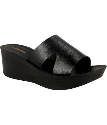 Puntoblu Black Women's Slip On Heels