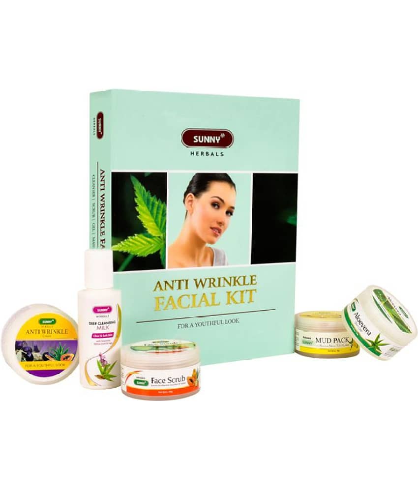 SUNNY HERBALS Anti Wrinkle Facial Kit 250 g