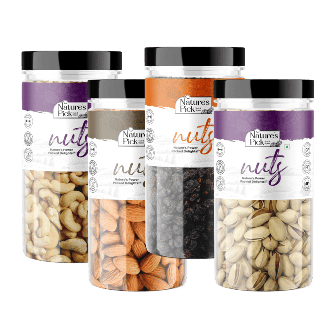 Nature's Pick 4 In 1 Nuts Combo 1 Kg