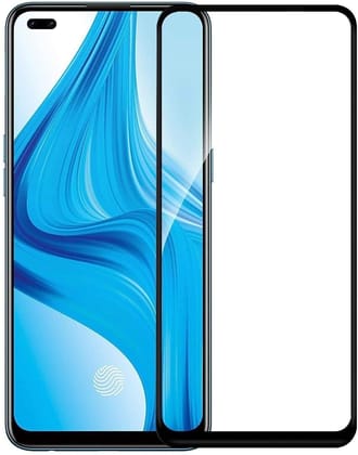 PLUGTECH Advanced Tempered Glass With Anti-Explosion 9H Hardness Edge-To-Edge Coverage Screen Guard for OPPO RENO4 PLUGTECH Advanced Tempered Glass With Anti-Explosion 9H Hardness Edge-To-Edge Coverage Screen Guard for OPPO RENO4