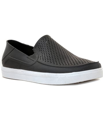 KHADIM Black Men's Slip-on Shoes