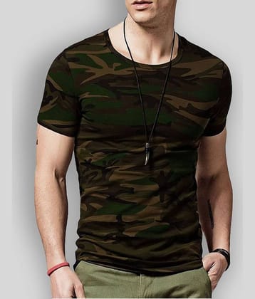 Veirdo Pack of 1 Cotton Regular Fit Men's T-Shirt ( Multicolor )