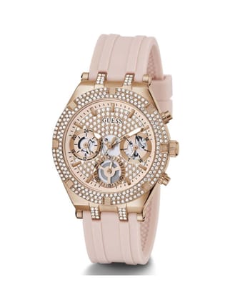 Guess Analog Rose Gold Dial Women Watch GW0407L3-Rose Gold