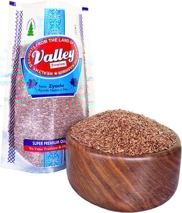 Valleys Premium - Flax Seeds (Pack of 1)
