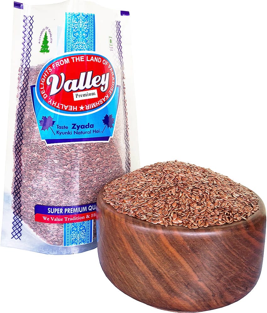 Valleys Premium - Flax Seeds (Pack of 1)