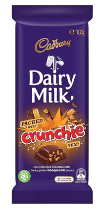 Cadbury Crunchie Dairy Milk Chocolate