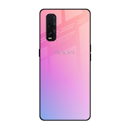 Dusky Iris Glass case for Oppo Find X2