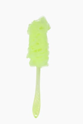 Vivin Luxury Long Handle loofah - Yellow (Pack of 1)