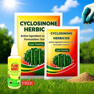 Cyclosinone Herbicide Granular Weed Killer | Low Toxicity Active Formula for Lawn, Garden & Farm Use Fast-Acting with Free Plant Boost liquid fertilizer Cyclosinone Herbicide Granular Weed Killer | Low Toxicity Active Formula for Lawn, Garden & Farm Use Fast-Acting with Free Plant Boost liquid fertilizer