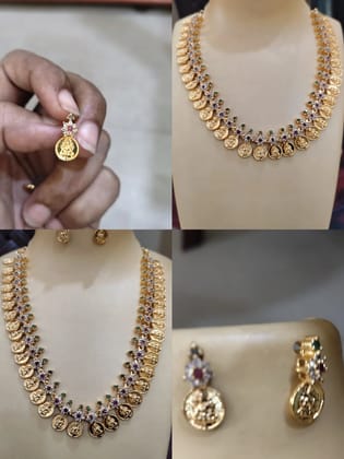 Exquisite Gold Rupula Haram Necklace