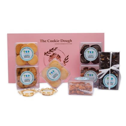 TCD Dry Fruits and Homemade Cookies Gift Hamper Premium Assorted Festive Box