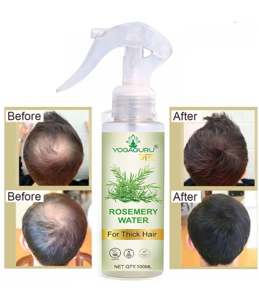 yogaguru mantr Rosemary Water For Split-Ends Shine Hair Sprays 100 mL