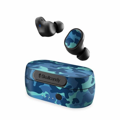 Grove Blue Camo Skin for Skullcandy Sesh