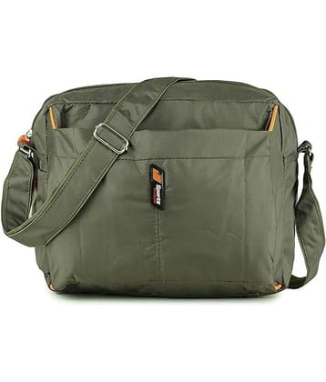 Ozel Bag Green Solid Messenger Bag