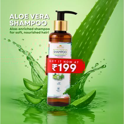 Rijuh’s Aloevera Herbal Shampoo 200 ml-Pack of 1